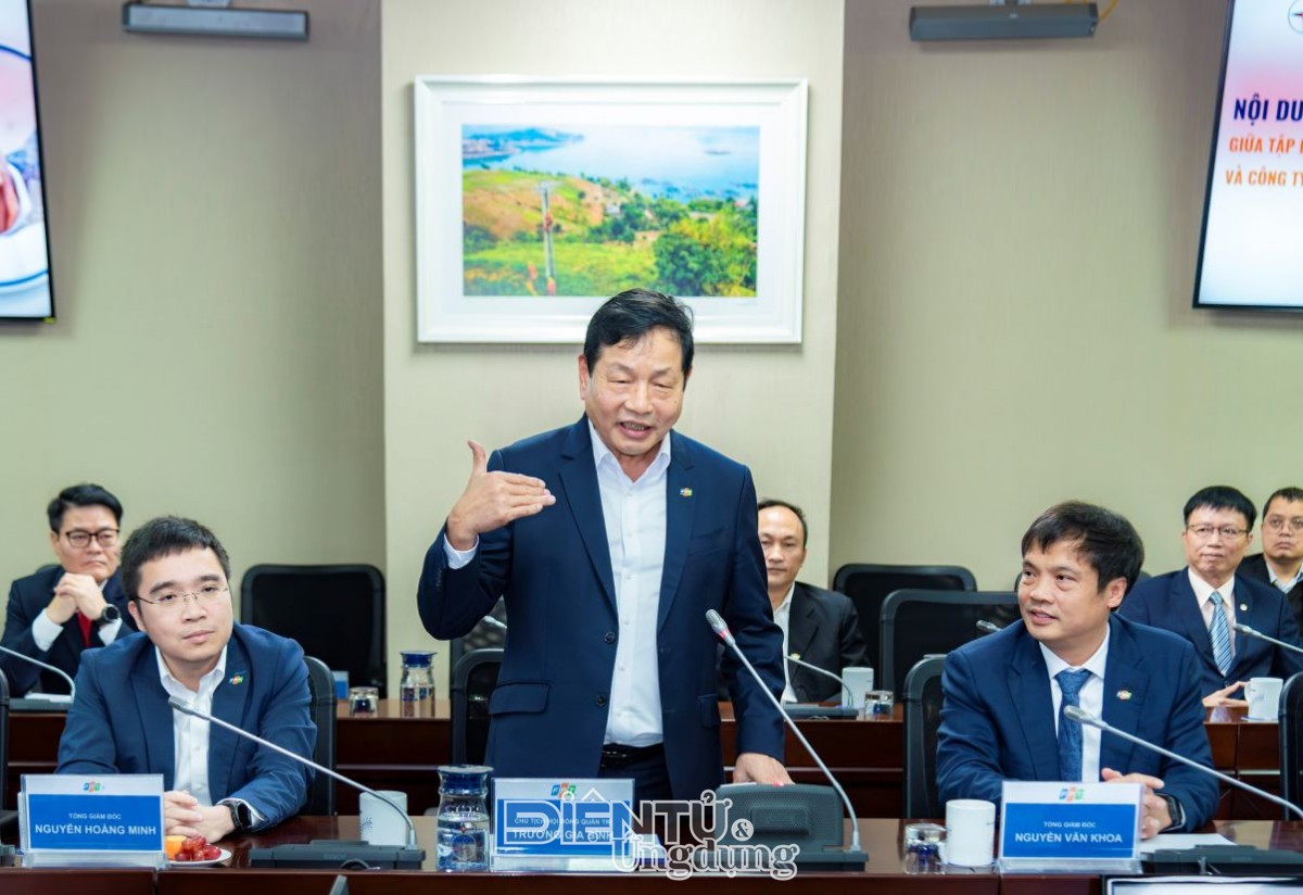 Tập đoàn Điện lực Việt Nam (EVN) và Tập đoàn FPT ký kết Thỏa thuận hợp tác chiến lược.