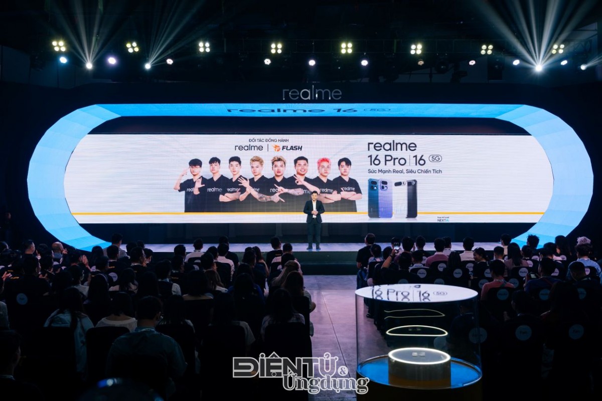 Bộ đôi realme 16 Pro và realme 16 5G chính thức ra mắt