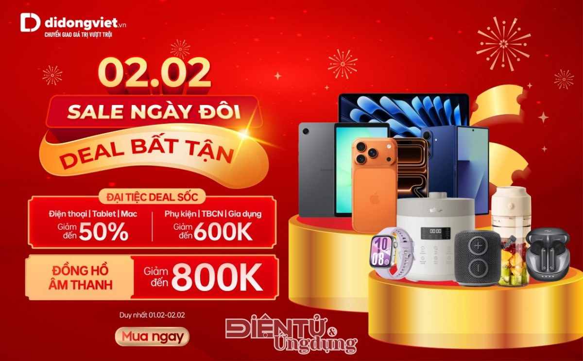 Du Xuân công nghệ cùng Di Động Việt