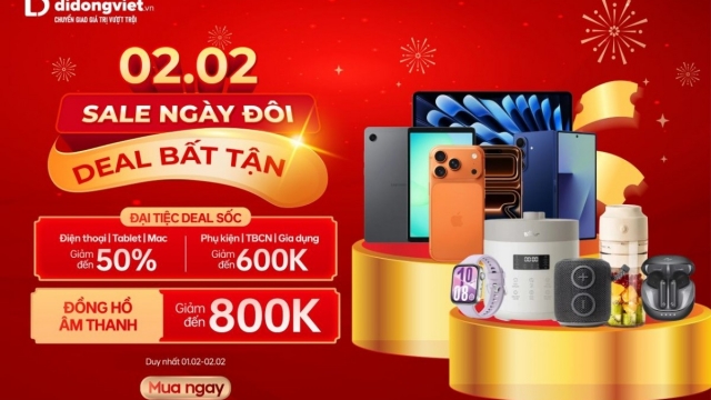 Du Xuân công nghệ cùng Di Động Việt