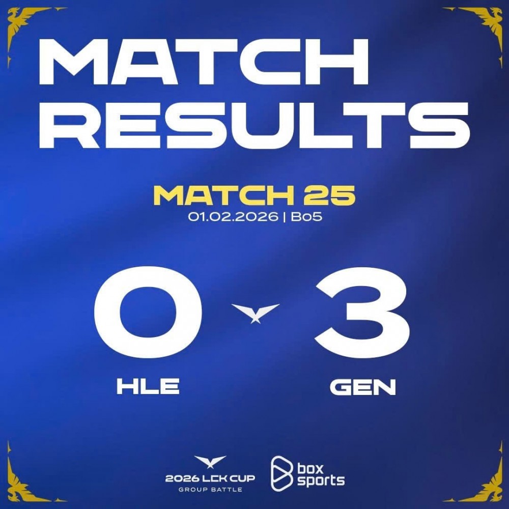 Gen.G thể hiện bộ mặt đáng sợ khi hủy diệt HLE với tỷ số 3-0 Gen.G thể hiện bộ mặt đáng sợ khi hủy diệt HLE với tỷ số 3-0
