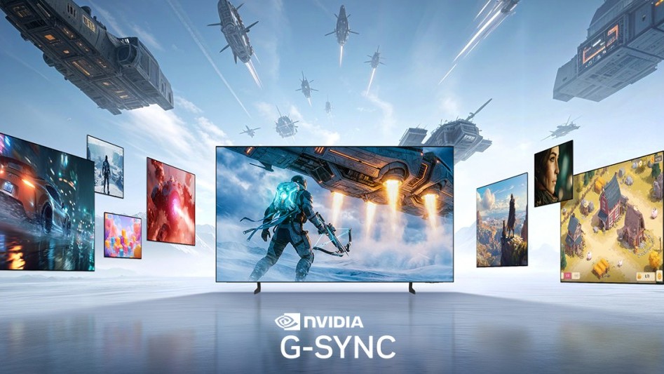 TV và màn hình OLED Samsung 2026 đạt chứng nhận NVIDIA G-SYNC Compatible