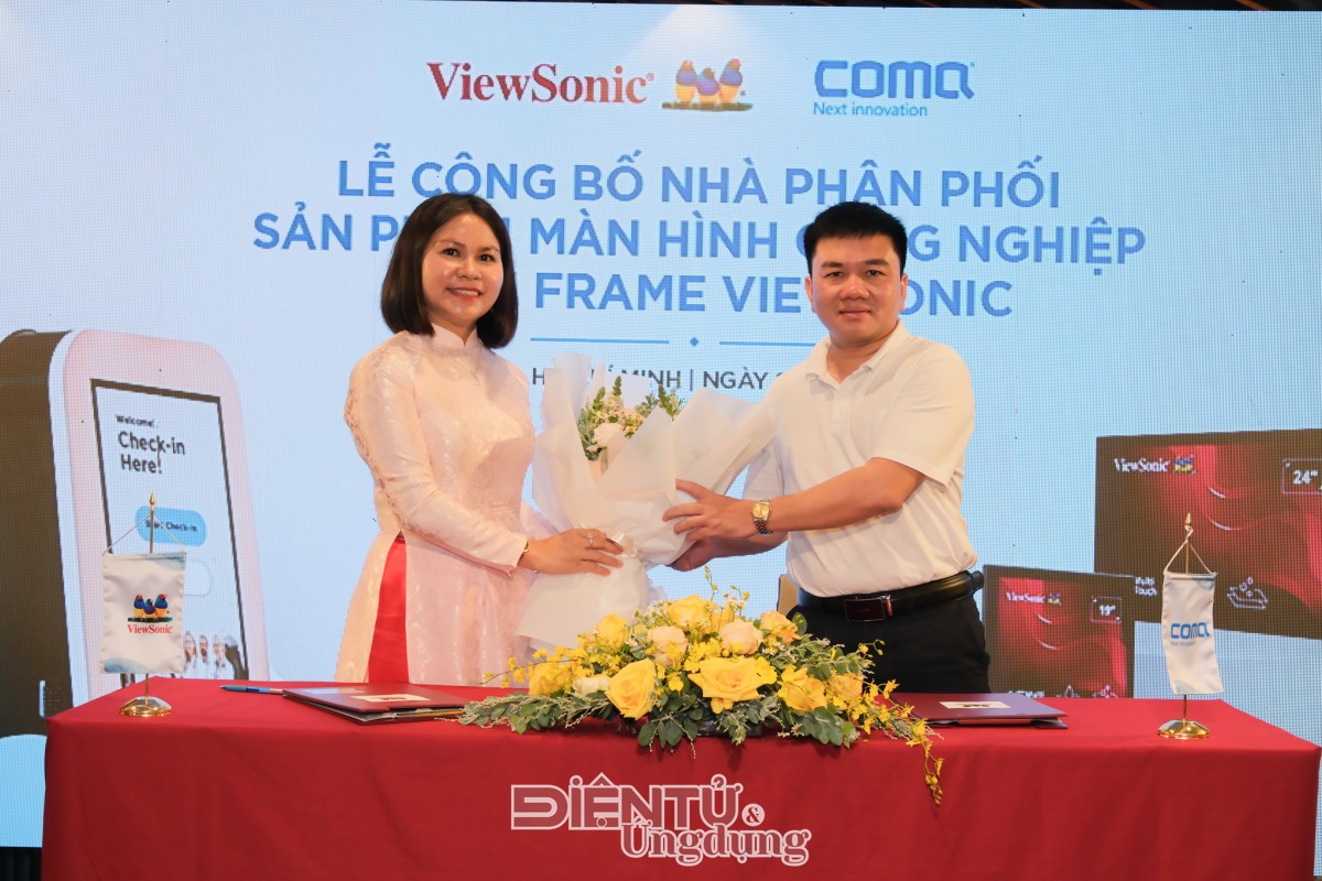 ViewSonic và ComQ ký kết hợp tác chiến lược
