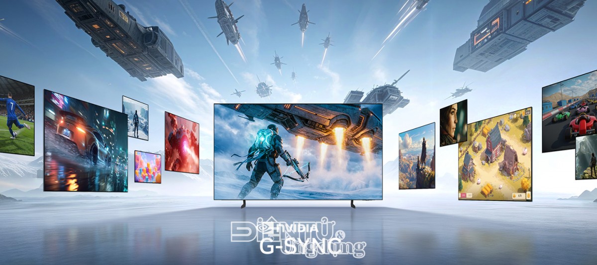 TV và màn hình OLED Samsung 2026 đạt chứng nhận NVIDIA® G-SYNC™ Compatible