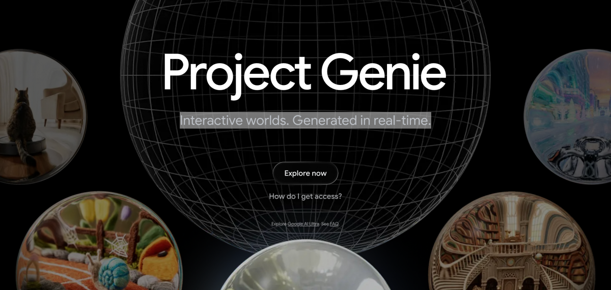 Giao diện Project Genie