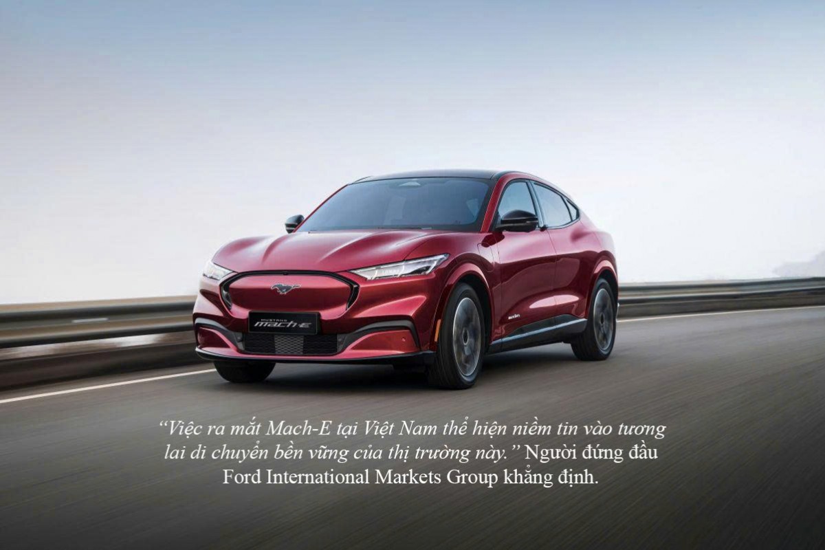 Ford Mustang Mach-E: SUV điện hiệu năng cao của năm