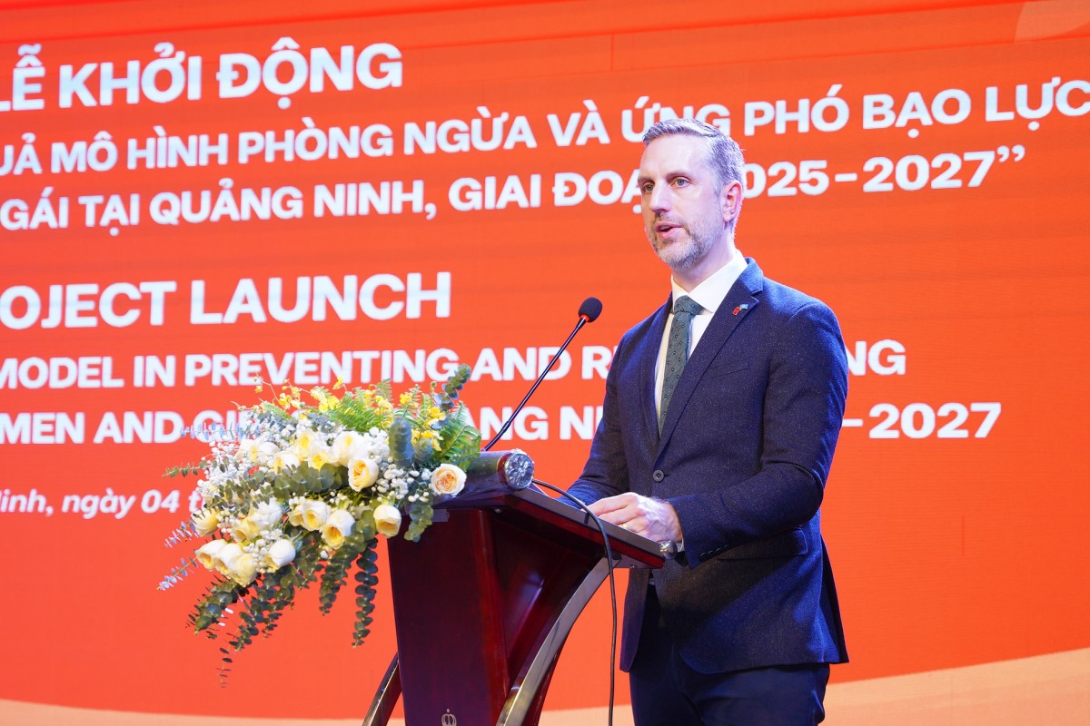 UNFPA khởi động dự án ứng phó bạo lực giới tại Quảng Ninh