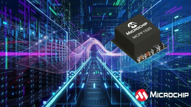 Microchip giới thiệu mô-đun nguồn 25A siêu nhỏ cho máy chủ AI