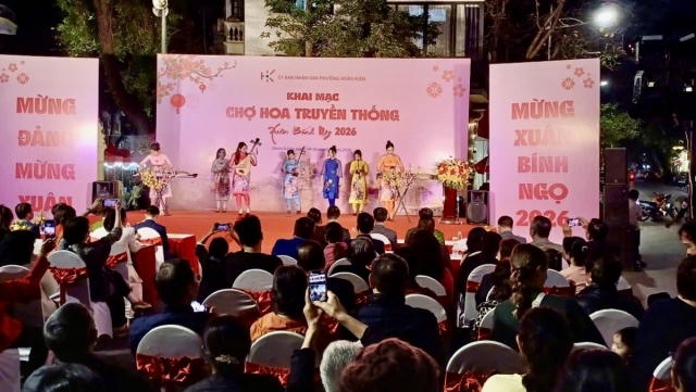 Chợ hoa Xuân Phố cổ 2026: Điểm hẹn văn hóa - du lịch dịp Tết Bính Ngọ