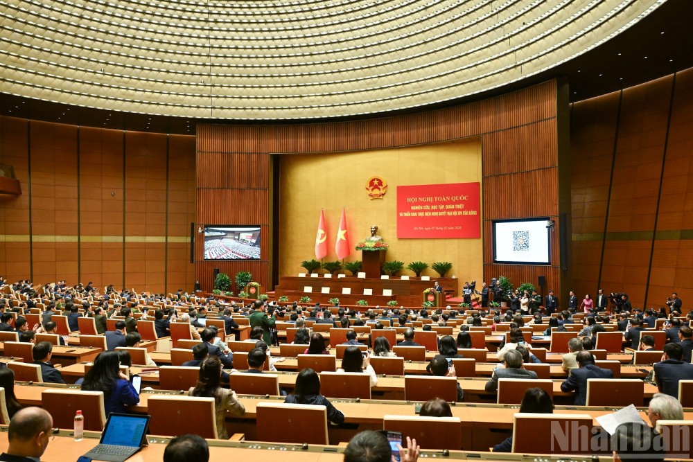 Phát biểu chỉ đạo của Tổng Bí thư Tô Lâm tại Hội nghị quán triệt và triển khai thực hiện Nghị quyết Đại hội XIV của Đảng