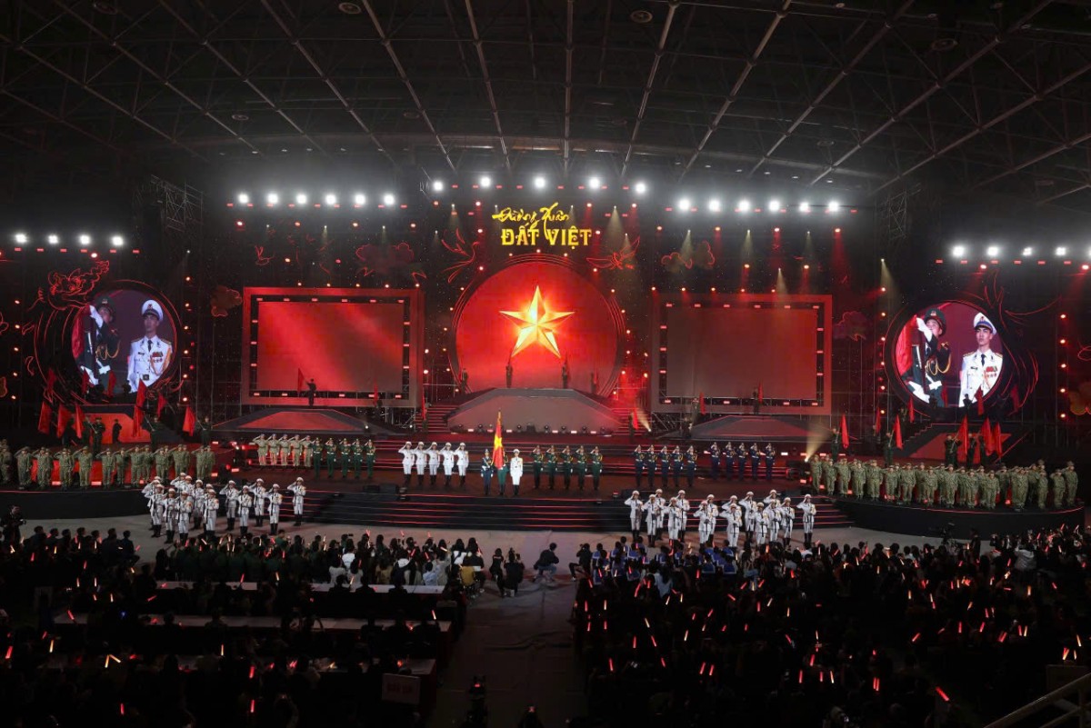 Hào khí mùa xuân hội tụ trong chương trình 'Đường xuân đất Việt 2026'