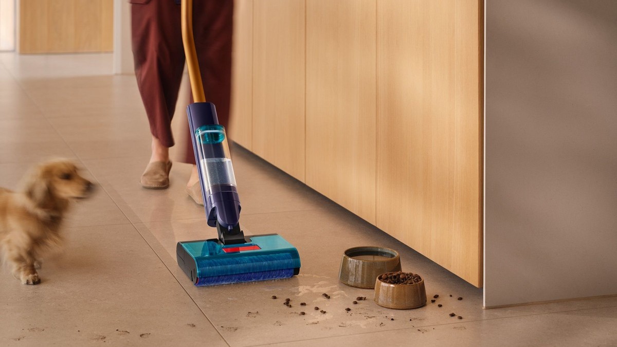 Dyson lên kệ máy hút bụi lau sàn Dyson Clean+Wash Hygiene