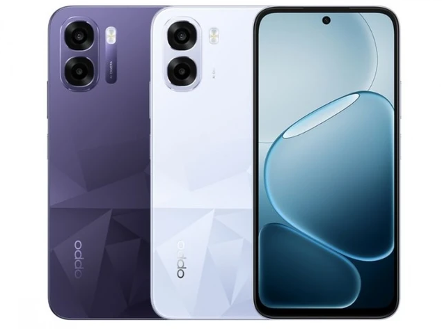 OPPO K14x có hai tùy chọn màu sắc căn bản. Nguồn: OPPO
