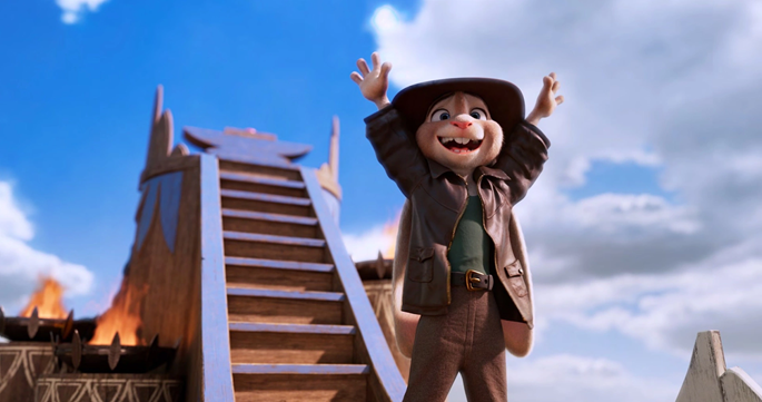 Phim hoạt hình 'Thỏ Gà du xuân đại náo địa đạo' khởi chiếu Mùng 1 Tết 2026