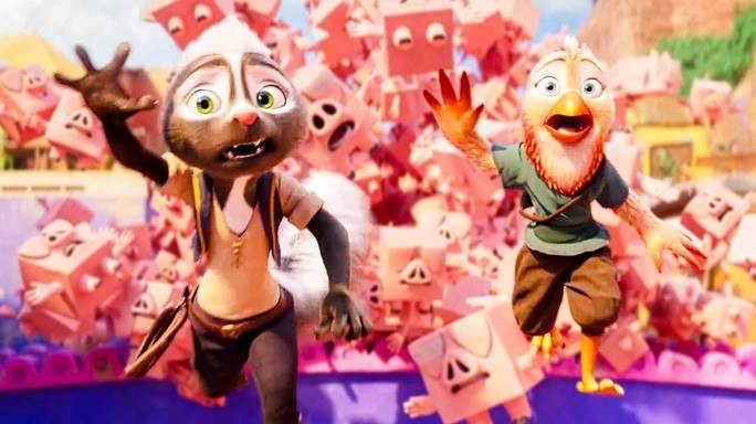 Phim hoạt hình 'Thỏ Gà du xuân đại náo địa đạo' khởi chiếu Mùng 1 Tết 2026