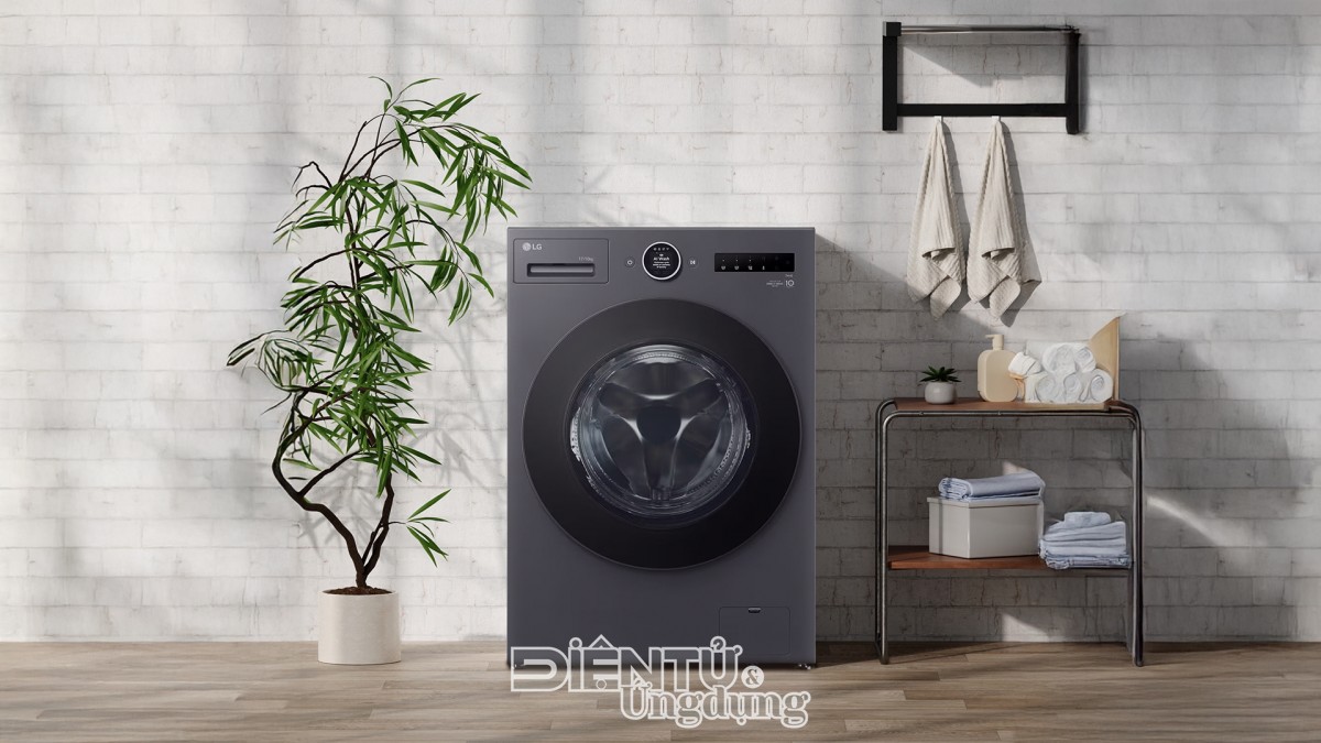LG 9 năm liên tiếp dẫn đầu thị trường máy giặt sấy Việt Nam