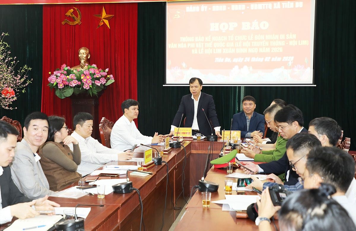 Hội Lim 2026 sẽ tổ chức lễ đón Chứng nhận Di sản văn hóa phi vật thể Quốc gia Hội Lim 2026 sẽ tổ chức lễ đón Chứng nhận Di sản văn hóa phi vật thể Quốc gia