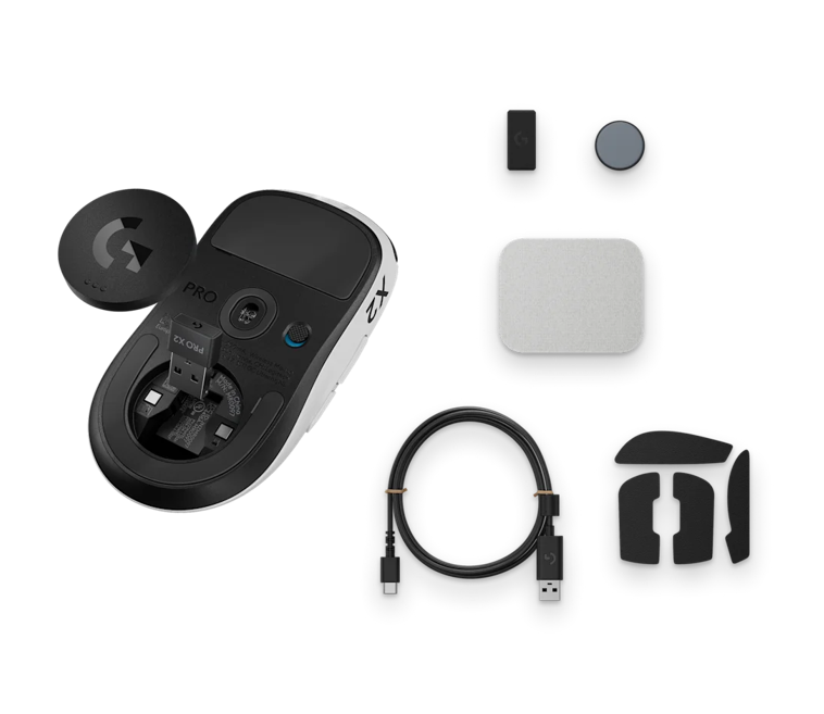 PRO X2 SUPERSTRIKE được tích hợp sạc USB-C với cơ chế sạc nhanh. Nguồn ảnh: Logitech PRO X2 SUPERSTRIKE được tích hợp sạc USB-C với cơ chế sạc nhanh. Nguồn ảnh: Logitech