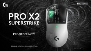 PRO X2 SUPERSTRIKE: chuột gaming cảm ứng đầu tiên trên thế giới