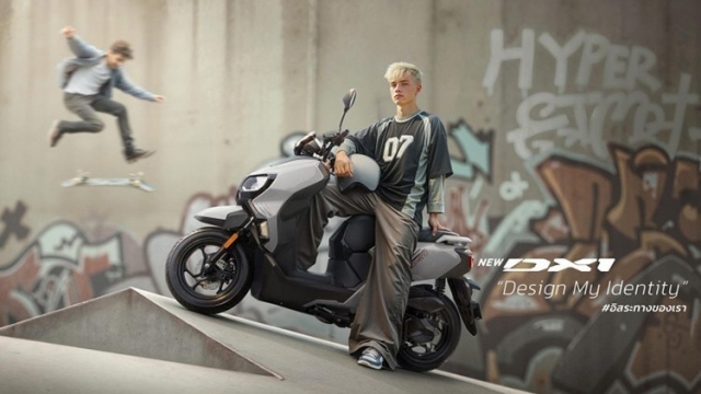 GPX DX1 2026: Mẫu xe tay ga Street Automatic với thiết kế phá cách độc đáo