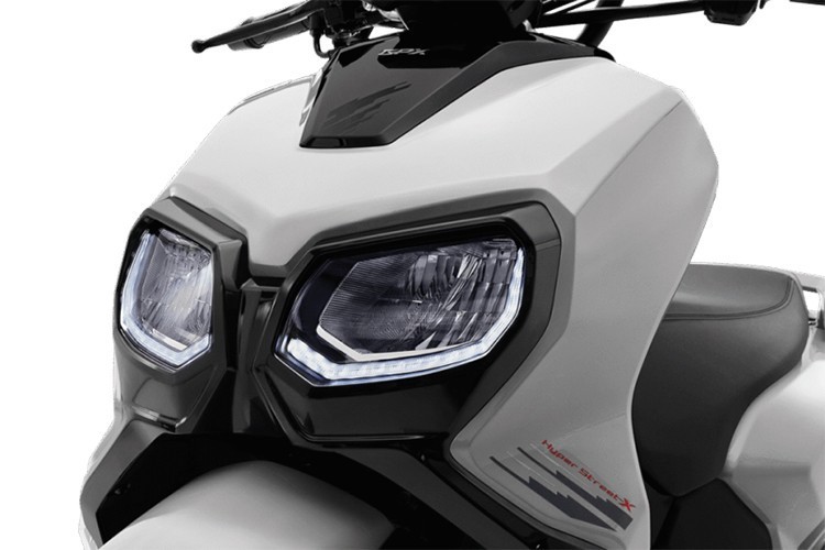 Cụm đèn LED được thiết kế tách biệt của GPX DX1 2026. Nguồn ảnh: GPX