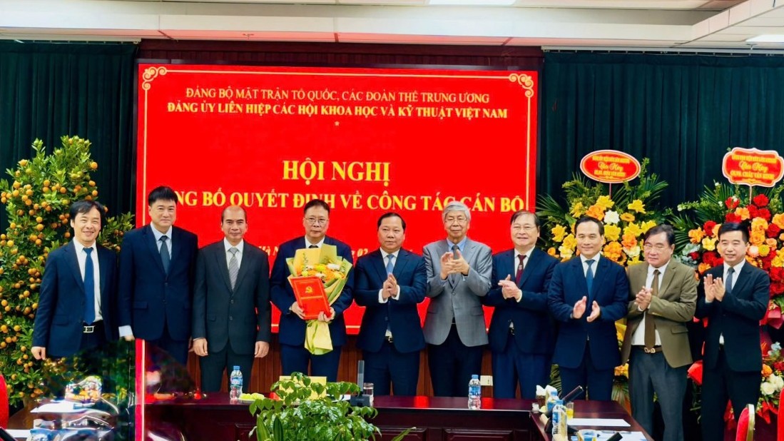 Giáo sư, Viện sĩ Châu Văn Minh làm Bí thư Đảng ủy Liên hiệp các Hội Khoa học - Kỹ thuật Việt Nam