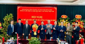 Giáo sư, Viện sĩ Châu Văn Minh làm Bí thư Đảng ủy Liên hiệp các Hội Khoa học - Kỹ thuật Việt Nam
