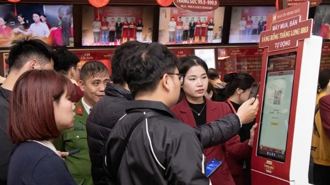 Bảo Tín Minh Châu ra mắt máy bán vàng tự động, thúc đẩy chuyển đổi số thị trường vàng