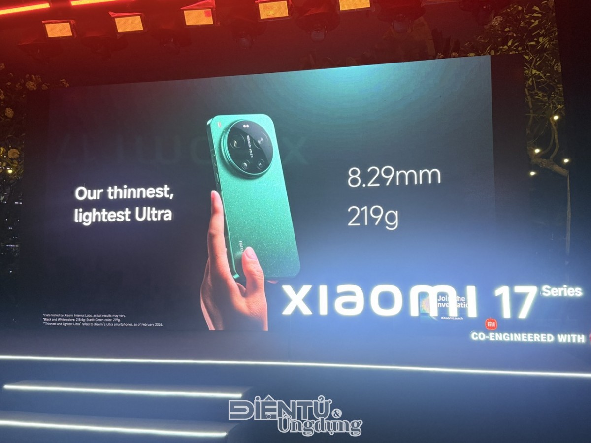 Xiaomi 17 Series chính thức ra mắt tại Việt Nam