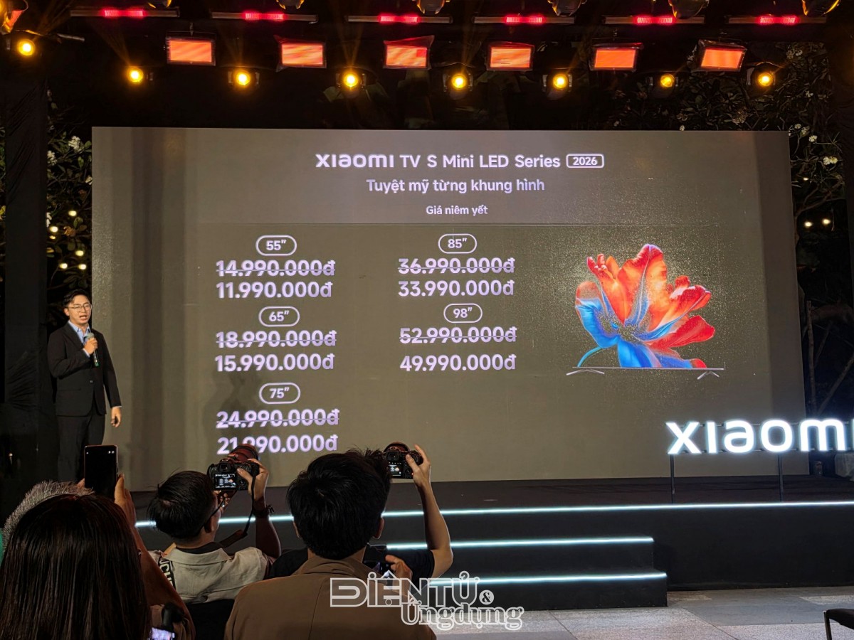 Xiaomi TV S Mini LED 2026 Series và Xiaomi Smart Display S Mini LED 2026 Series. Xiaomi TV S Mini LED 2026 Series và Xiaomi Smart Display S Mini LED 2026 Series.