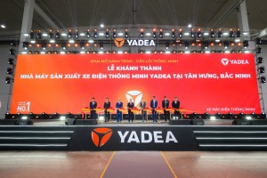 YADEA khánh thành Nhà máy sản xuất thông minh hơn 100 triệu USD tại Bắc Ninh