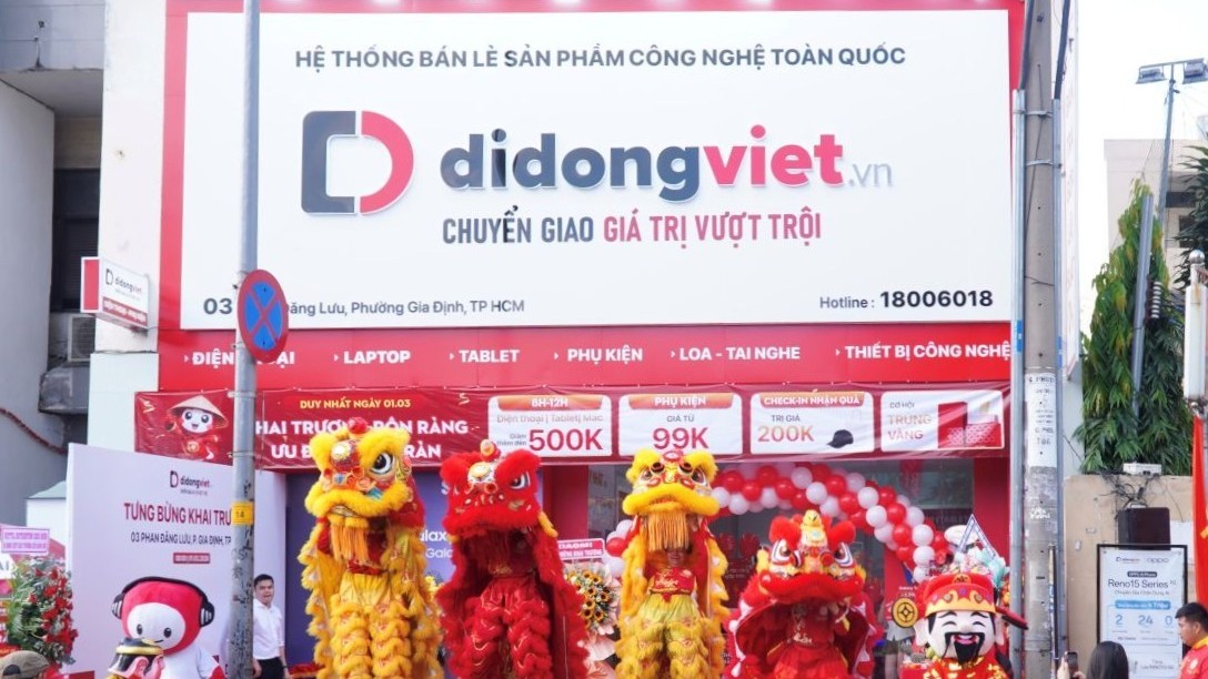 Di Động Việt khai trương cửa hàng mới tại 03 Phan Đăng Lưu, Tp HCM