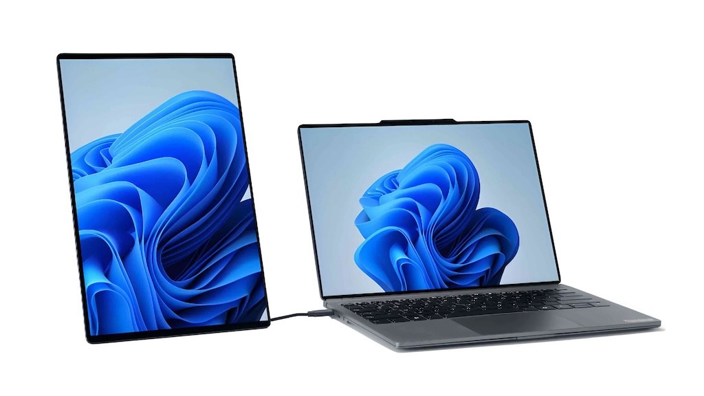 Concept Laptop ThinkBook Modular AI PC Concept. Ảnh: Lenovo