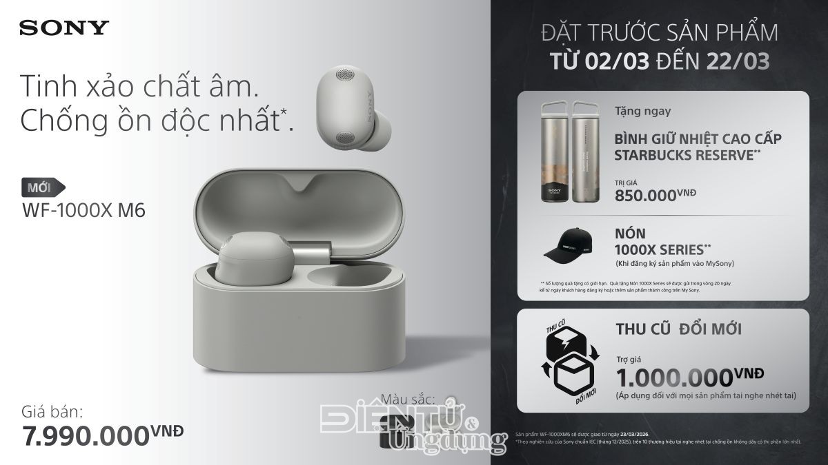 SONY trình làng mẫu tai nghe true-wireless cao cấp thế hệ mới nhất SONY trình làng mẫu tai nghe true-wireless cao cấp thế hệ mới nhất