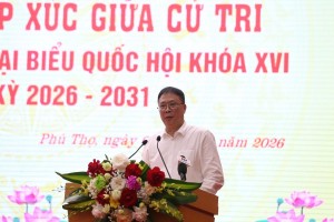 Tân Bí thư Đảng ủy Liên hiệp Hội Việt Nam ứng cử ĐBQH khóa XVI tại Phú Thọ