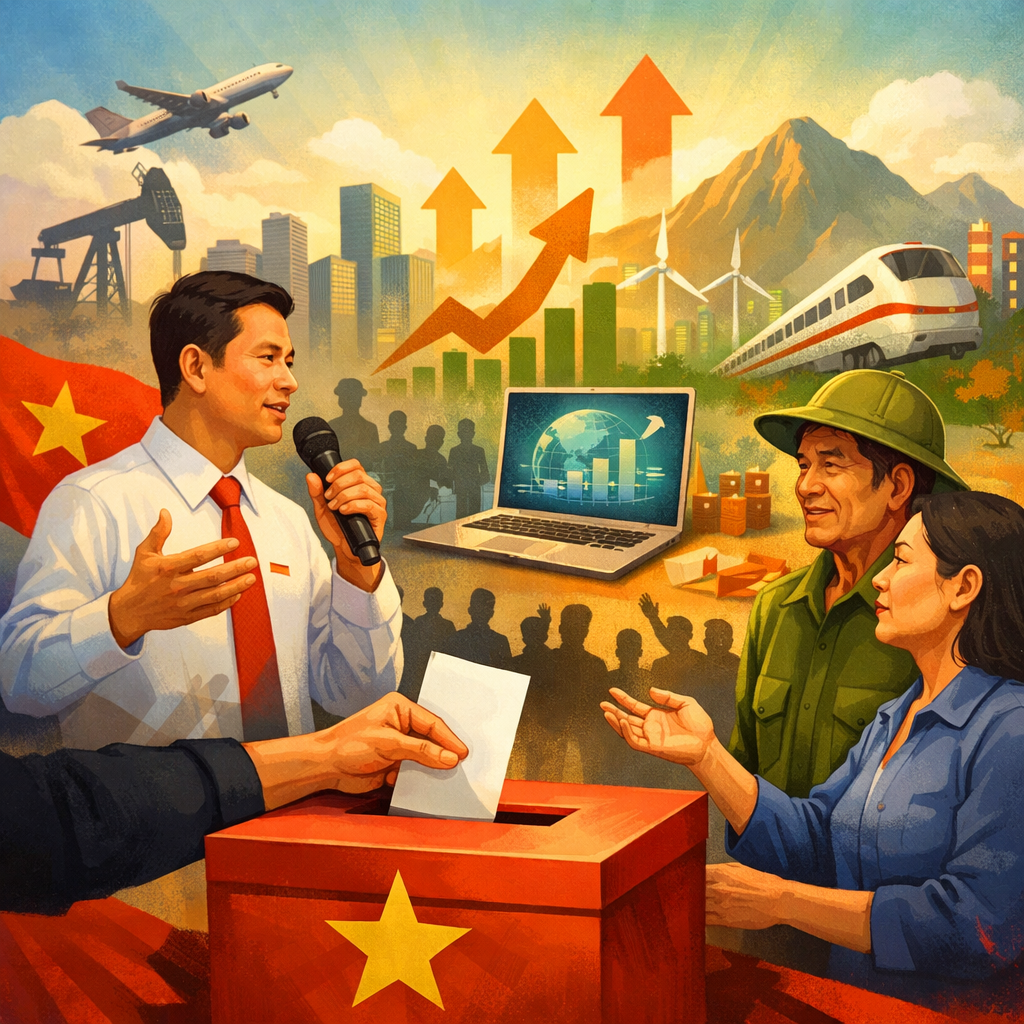 Định hình ưu tiên quốc gia qua vận động bầu cử