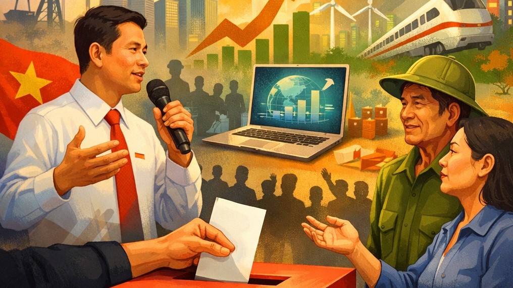 Định hình ưu tiên quốc gia qua vận động bầu cử