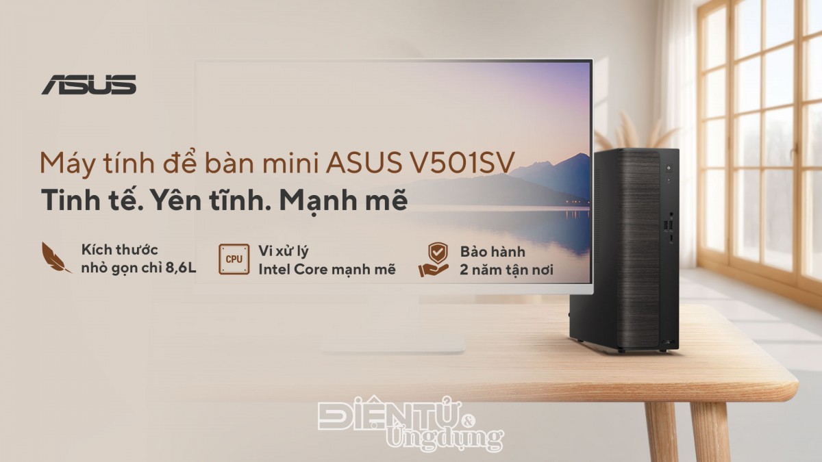 ASUS ra mắt loạt máy tính để bàn ASUS V501 Series mới