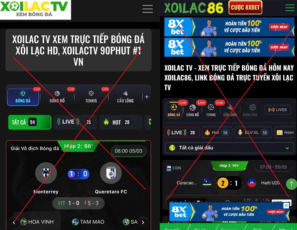 Xôi Lạc TV sụp đổ: Người xem các trang phát sóng lậu có bị xử lý?