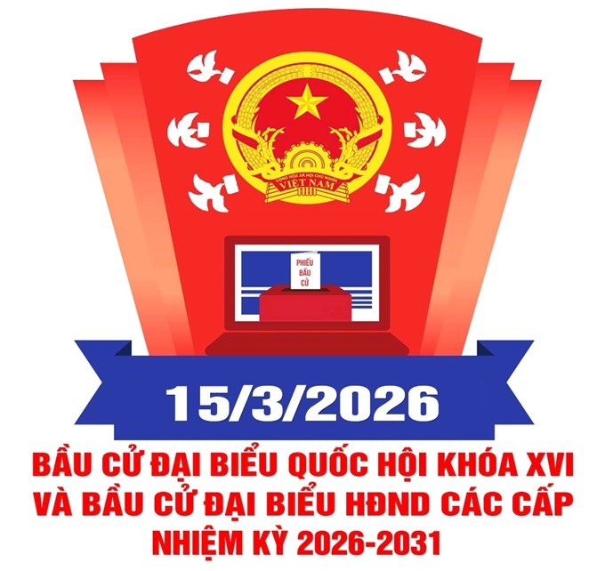 Ngày 15/3/2026 là ngày toàn dân đi bỏ phiếu bầu đại biểu Quốc hội khóa XVI và đại biểu Hội đồng nhân dân các cấp nhiệm kỳ 2026-2031.