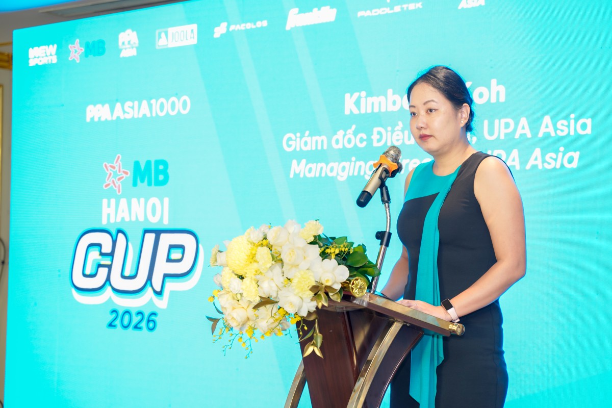 Gần 700 tay vợt tham dự Giải Pickleball PPA Asia 1000 – MB Hanoi Cup 2026 tại Hà Nội