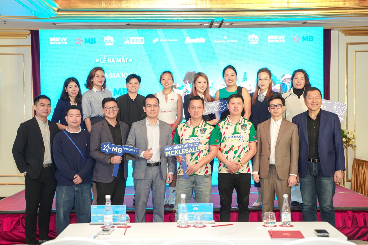 Gần 700 tay vợt tham dự Giải Pickleball PPA Asia 1000 – MB Hanoi Cup 2026 tại Hà Nội