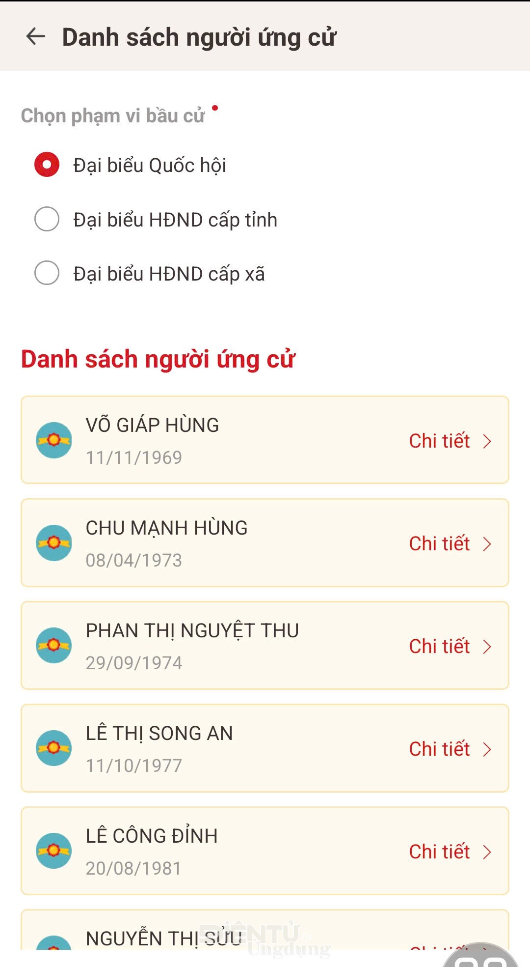 Bộ Công an hướng dẫn cử tri sử dụng VNeID hỗ trợ bầu cử Quốc hội