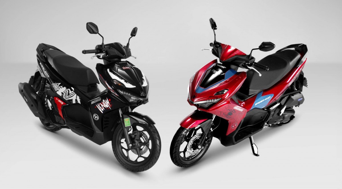 Honda Air Blade 125 Marvel vẫn giữ nguyên cấu trúc kỹ thuật. Ảnh: Honda Honda Air Blade 125 Marvel vẫn giữ nguyên cấu trúc kỹ thuật. Ảnh: Honda