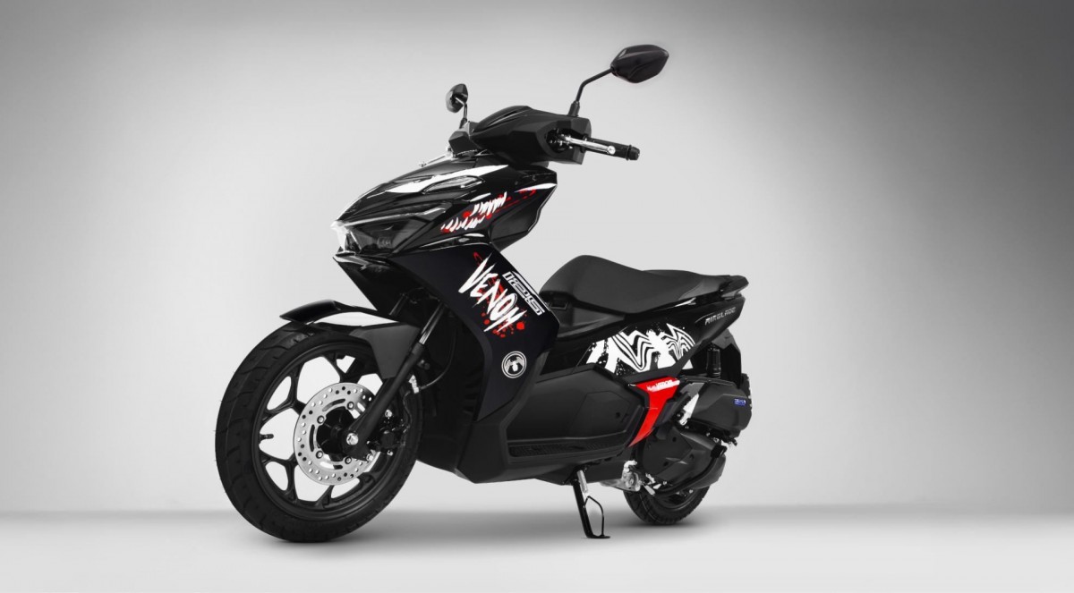 Honda Air Blade 125 Marvel phiên bản Venom. Ảnh: Honda Honda Air Blade 125 Marvel phiên bản Venom. Ảnh: Honda