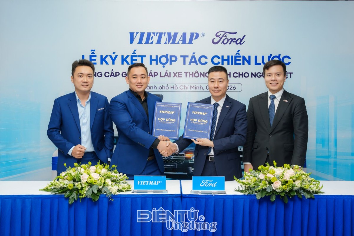 Ford Việt Nam và Vietmap ký kết hợp tác chiến lược