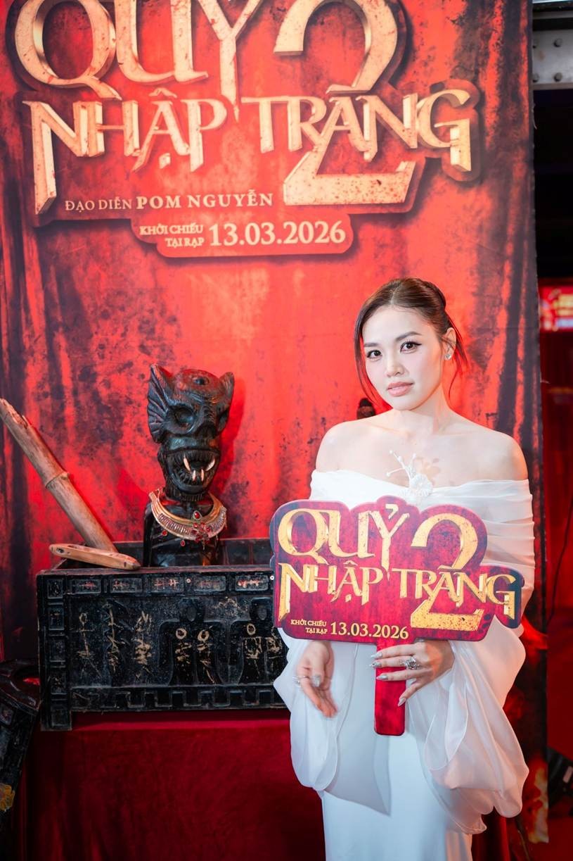 Dàn sao Việt hội tụ tại thảm đỏ ra mắt phim kinh dị 'Quỷ Nhập Tràng 2'