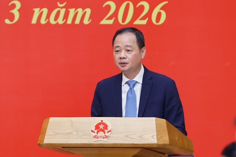 Ông Trần Hồng Thái phát biểu tại buổi lễ