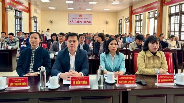 Xã Kiến Hưng (Hải Phòng) chuẩn bị tốt nhất cho công tác bầu cử ĐBQH khóa XVI và ĐBHĐND các cấp nhiệm kỳ 2026-2031