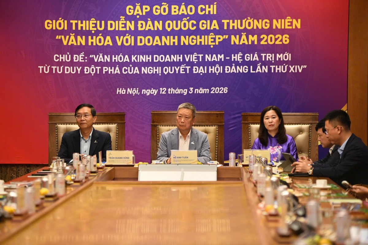 Diễn đàn “Văn hóa với Doanh nghiệp” 2026: Lan tỏa giá trị văn hóa kinh doanh Việt Nam